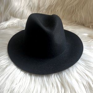 Black felt adjustable hat, purchased from Nordstrom, never worn.
